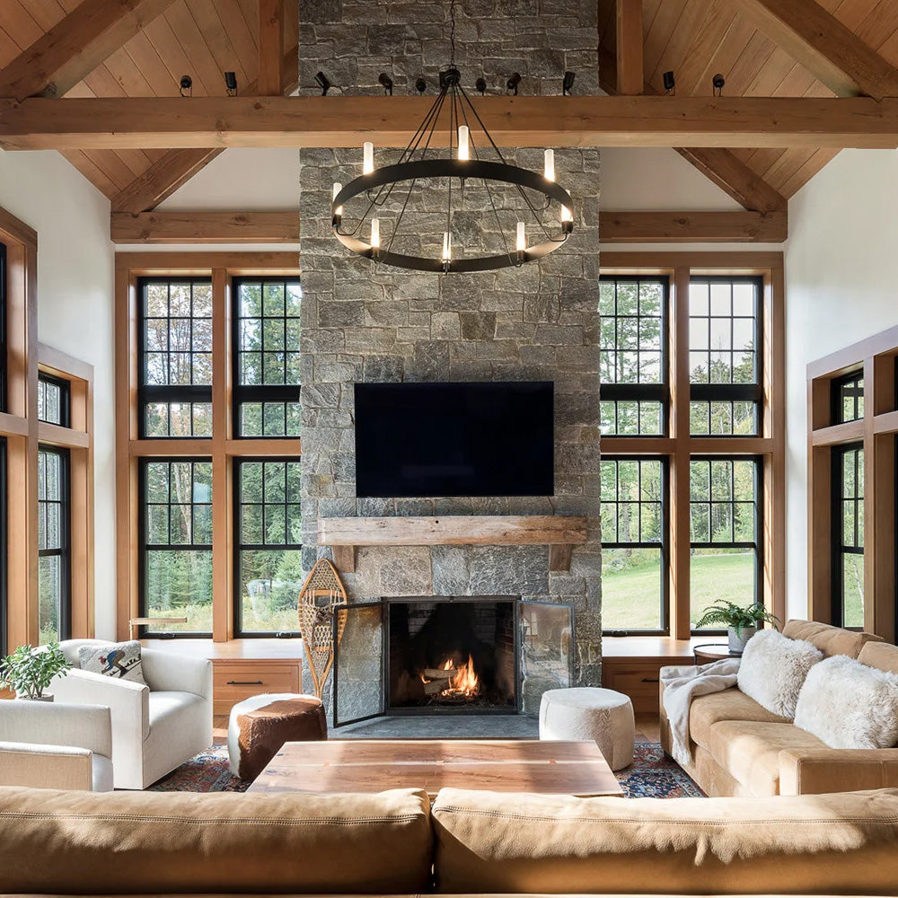 12 of the Best Rustic Living Room Ideas on a Budget, image size:1000x1000