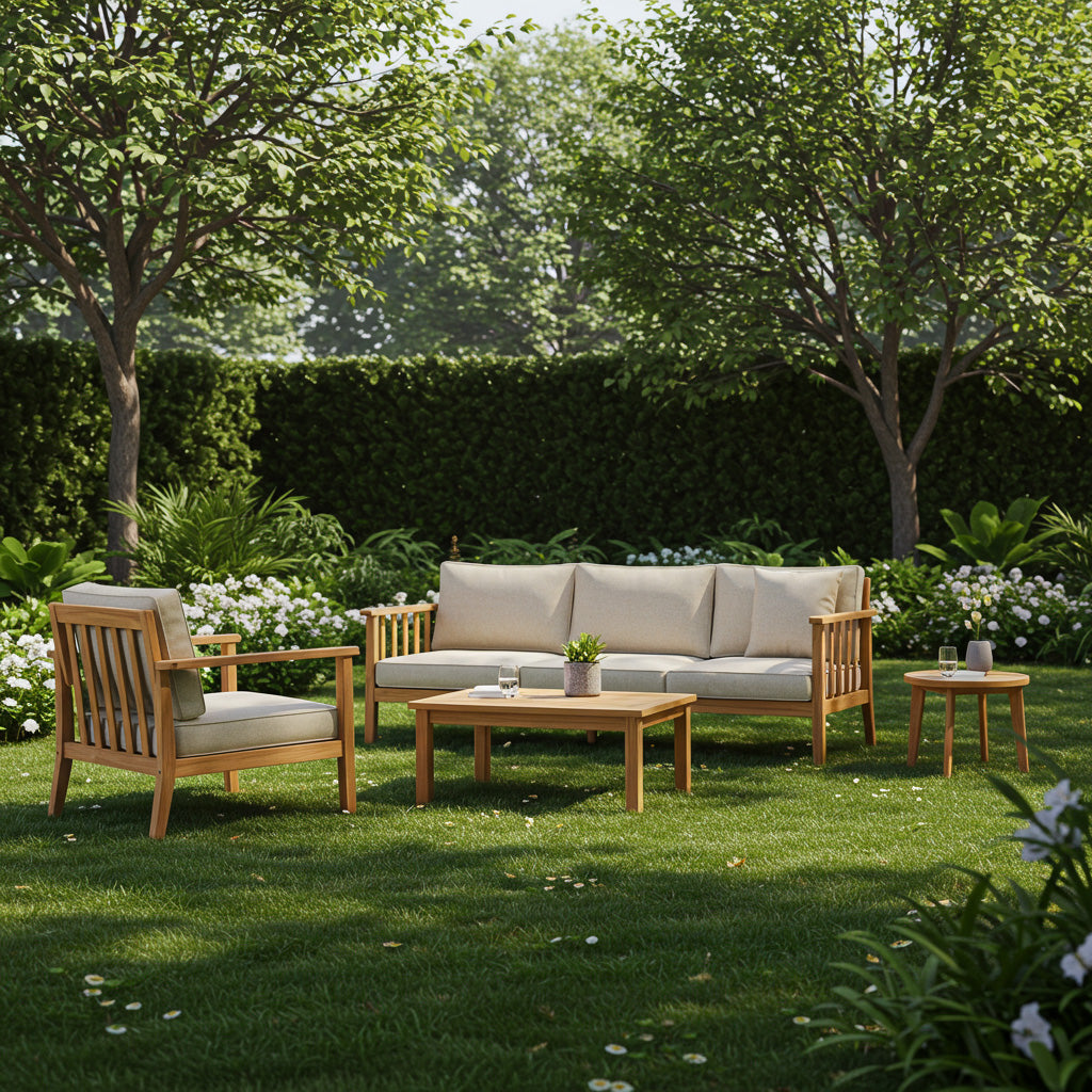 Clean Teak Outdoor Furniture