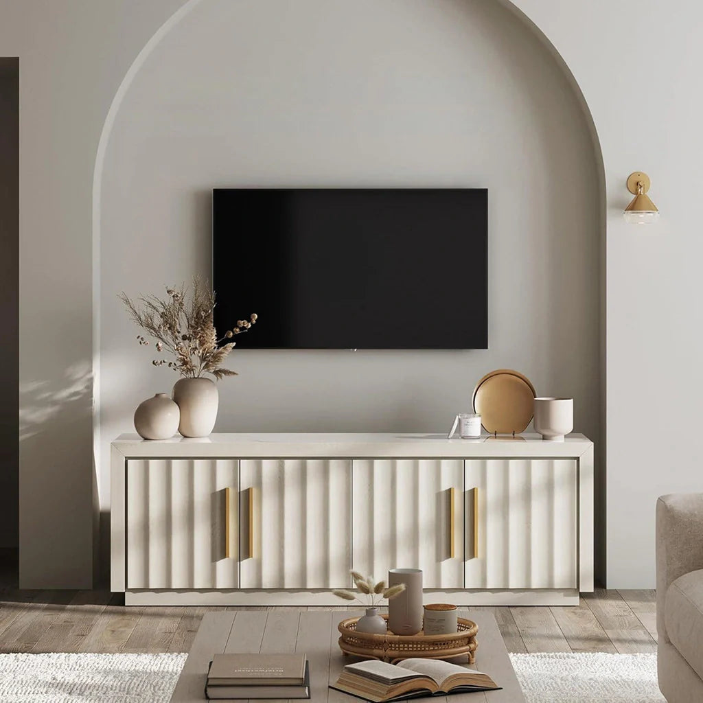 Closed-Storage-TV-Stand