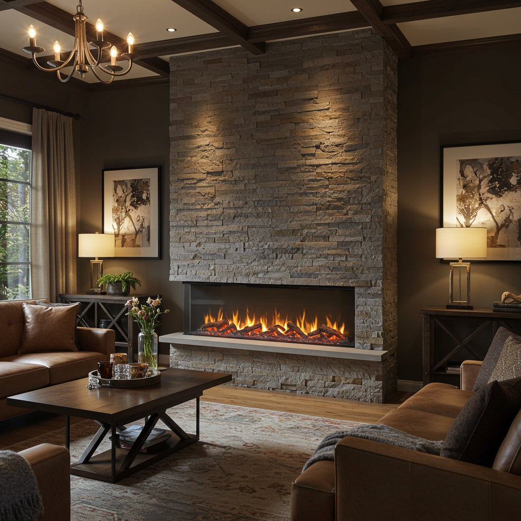 Do Electric Fireplaces Give Off Heat