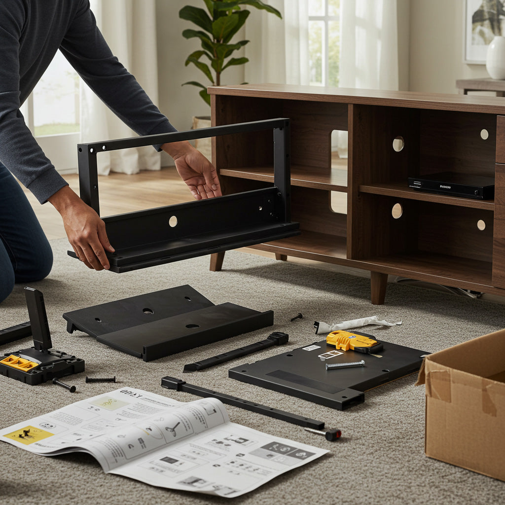 How To Assemble A TV Stand?