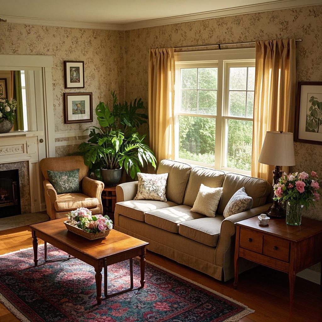 Spring livong room Decor Ideas