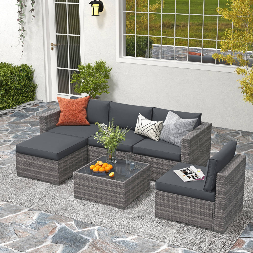 Wicker Outdoor Furniture Set