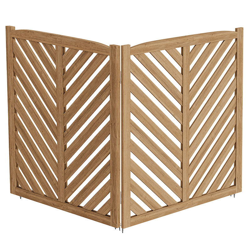 Wooden Outdoor Privacy Fence Panels