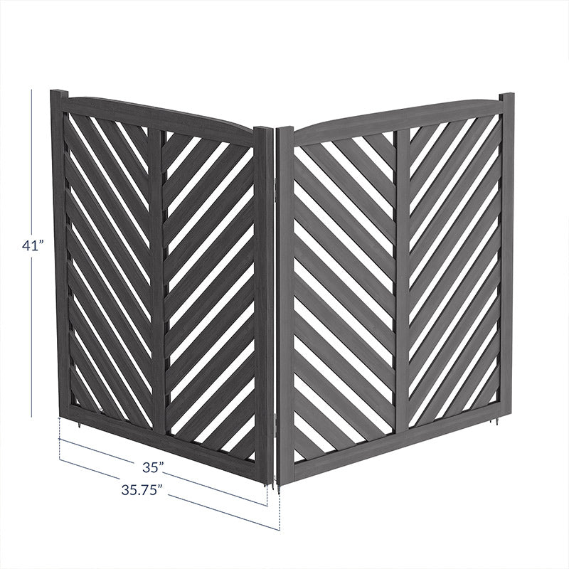 Wooden Outdoor Privacy Fence Panels
