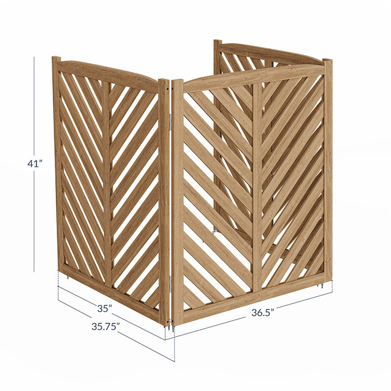 Wooden Outdoor Privacy Fence Panels