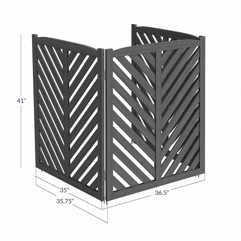 Wooden Outdoor Privacy Fence Panels