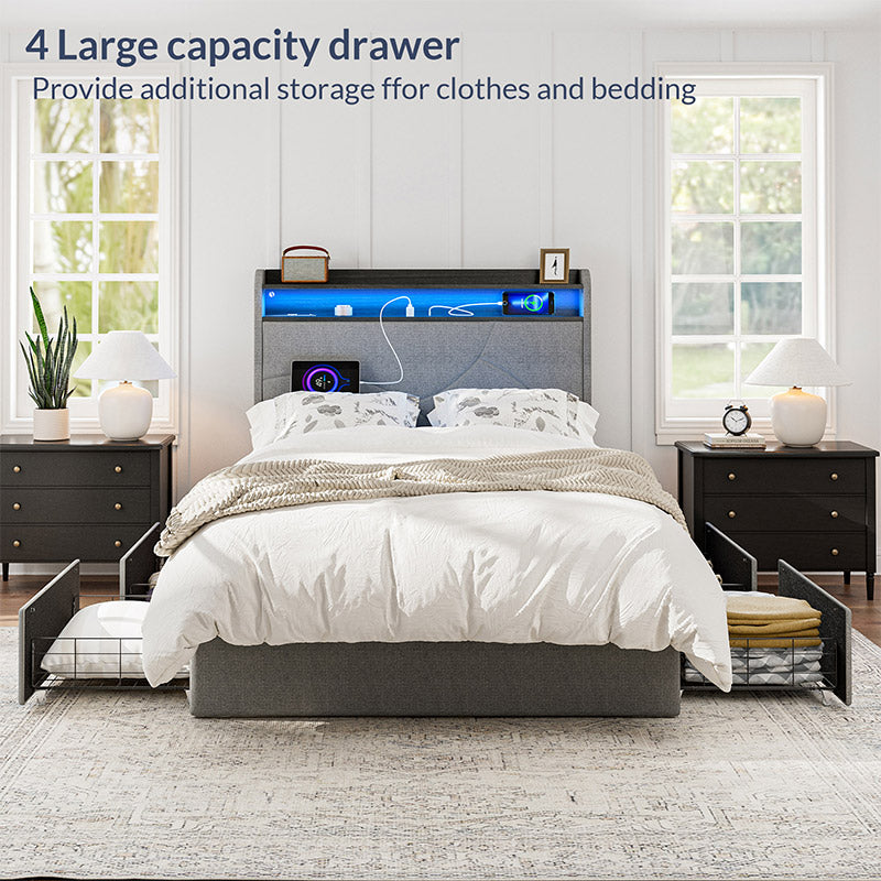 Cove Bed with Drawer