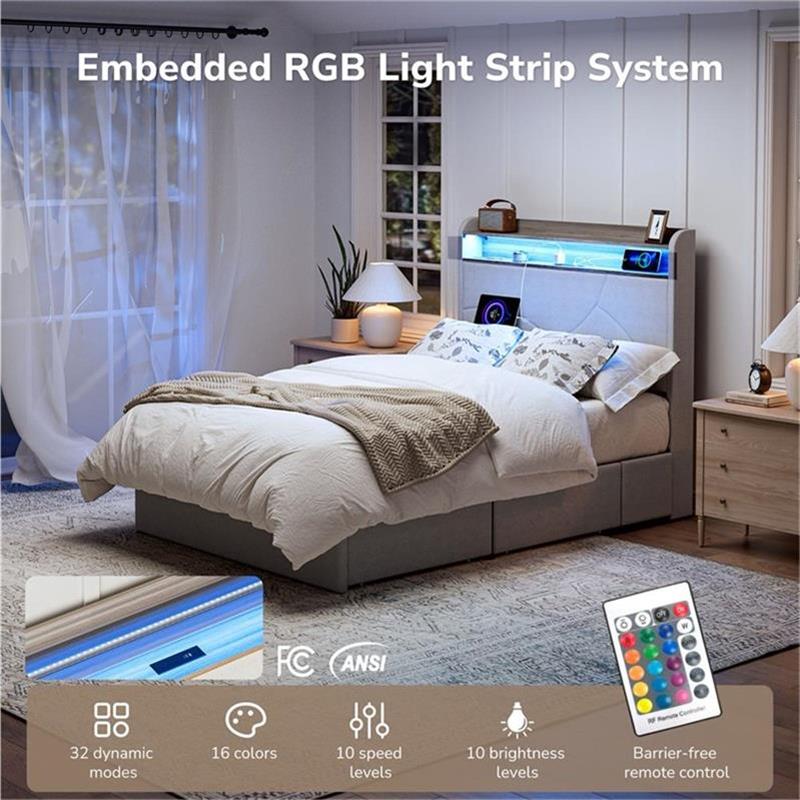 Cove Bed with Drawer