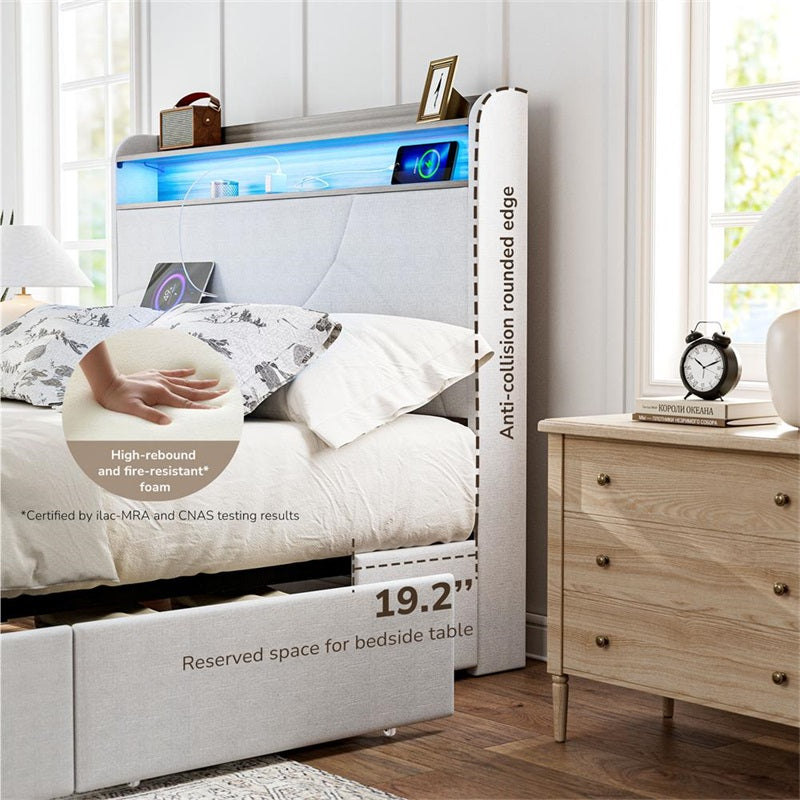 Cove Bed with Drawer