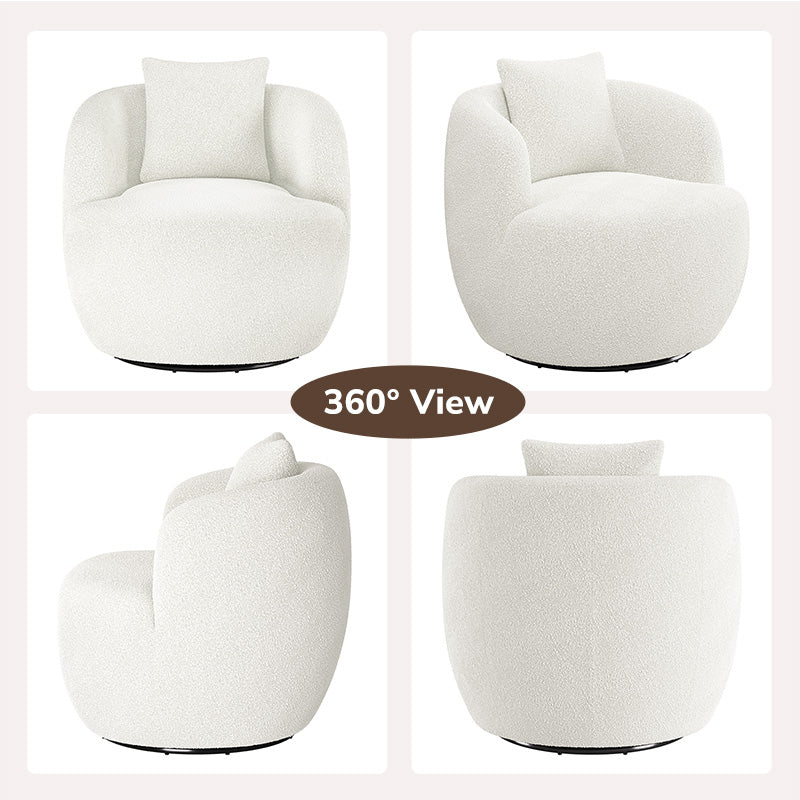 Francisco Swivel Barrel Chair