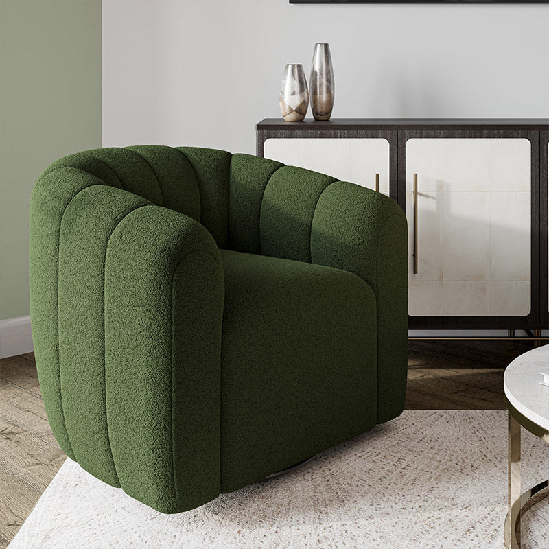 Franco Swivel Barrel Chair