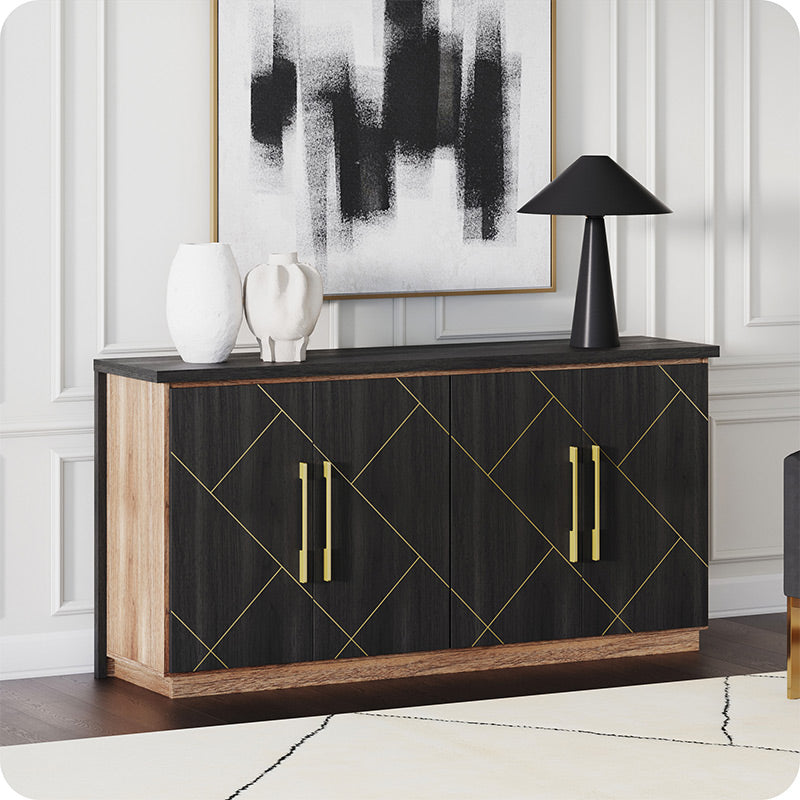 65" Sideboard Buffet Cabinet
