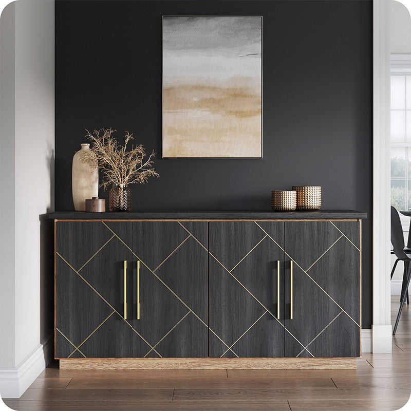 65" Sideboard Buffet Cabinet