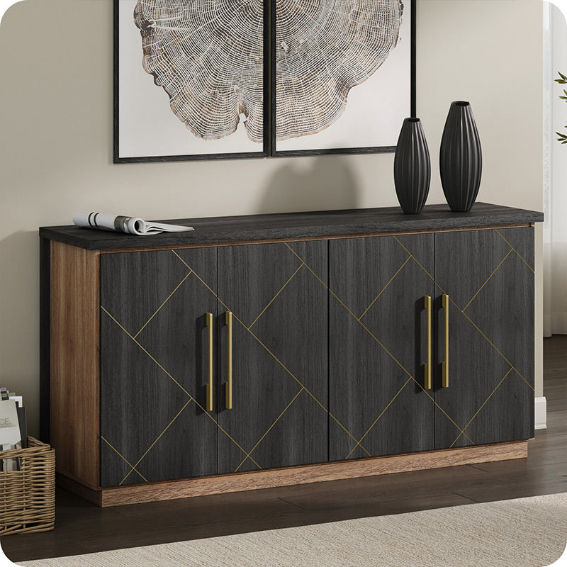 65" Sideboard Buffet Cabinet