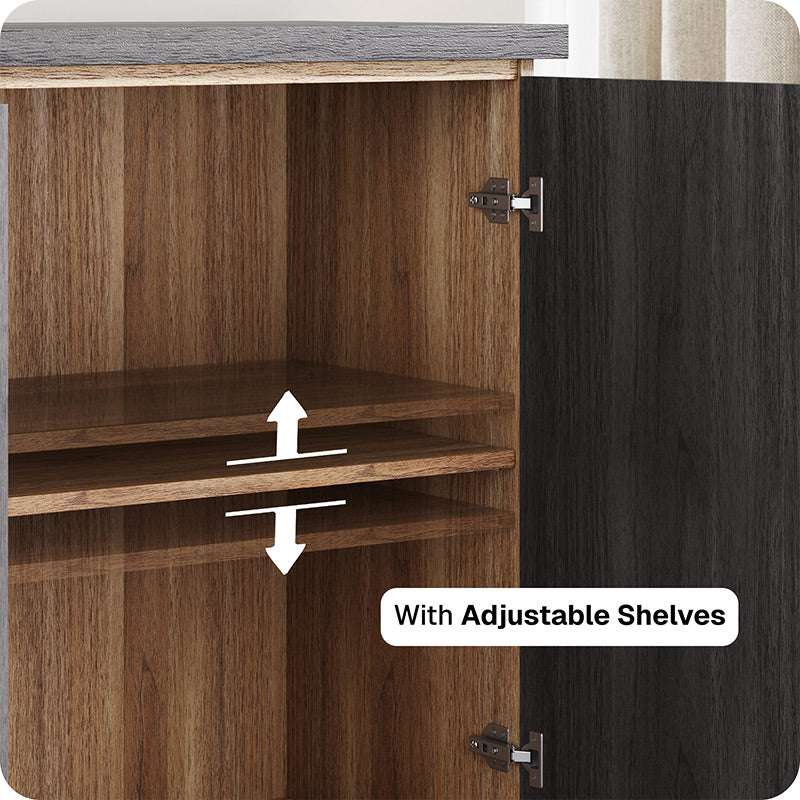 65" Sideboard Buffet Cabinet