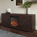 Hilo 58" Rustic Fireplace TV Stand