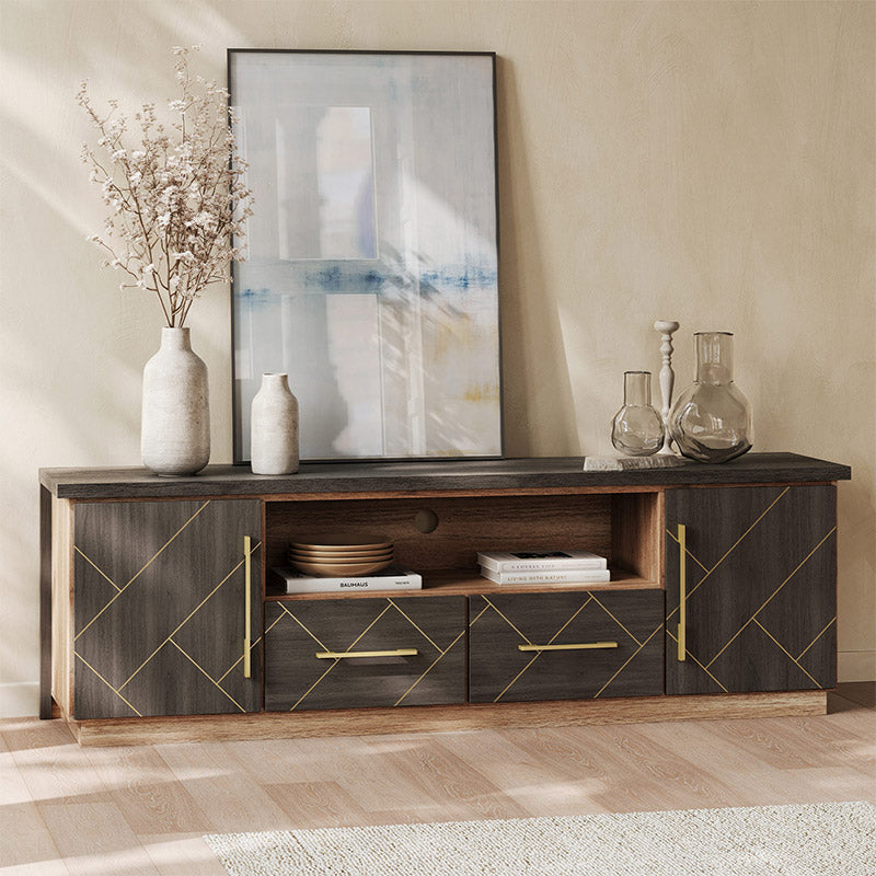70 Inch Wooden Long TV Stand