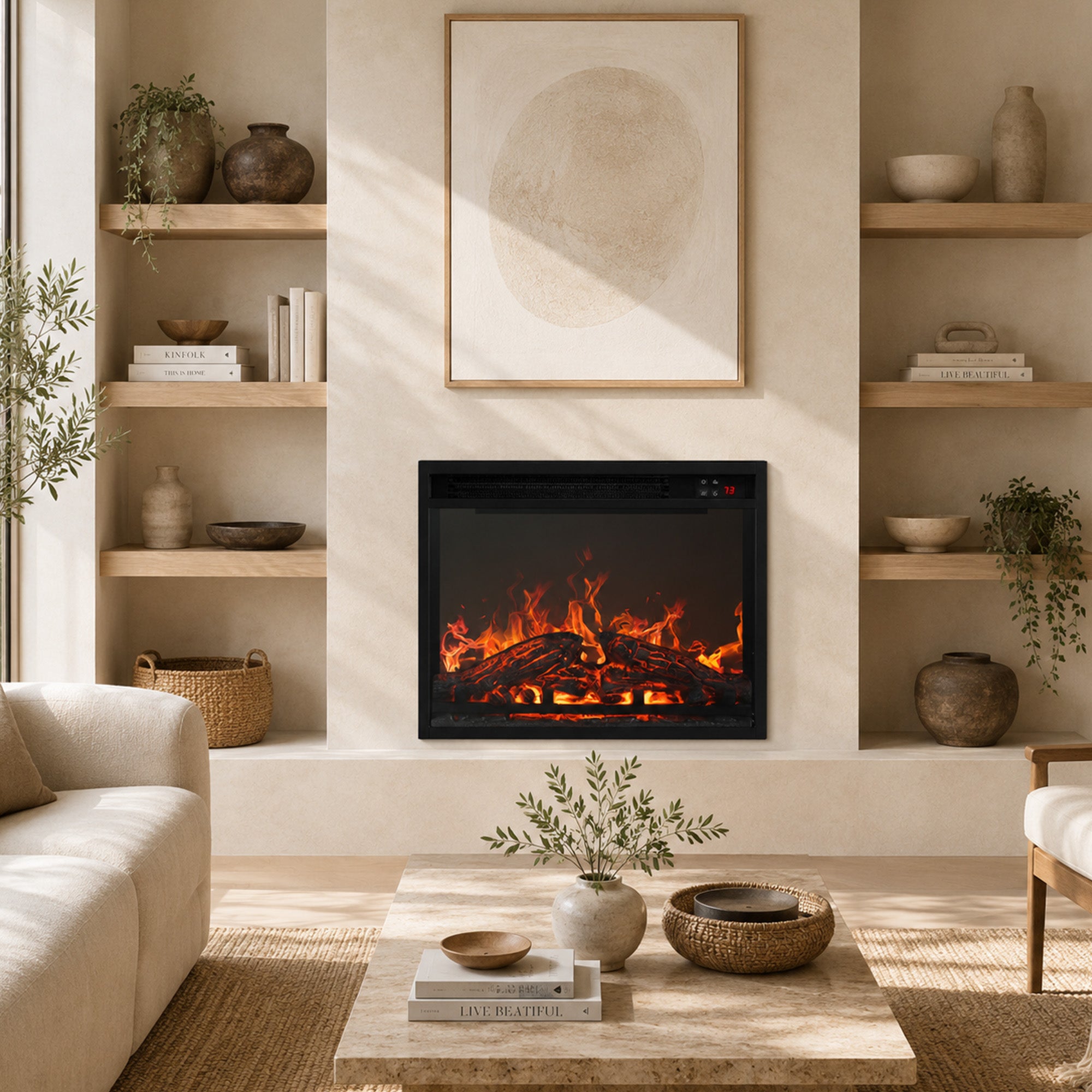 18" Fireplace Heater