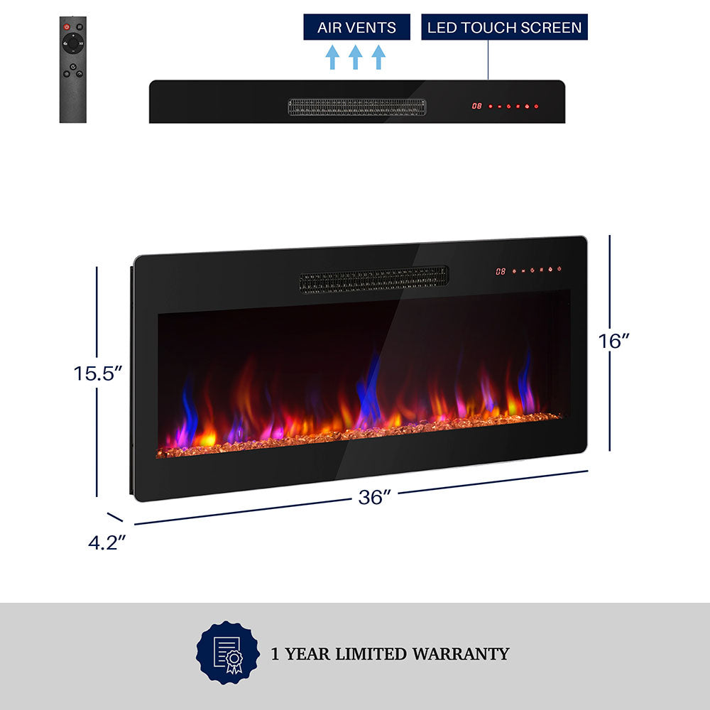 36"Fireplace Heater