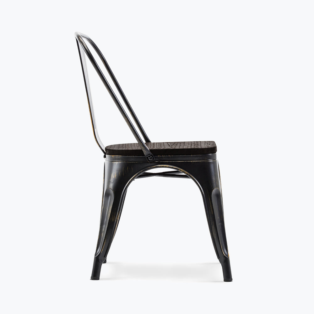 Alexander Dining Chair w/ Wood Seat (Set of 4)