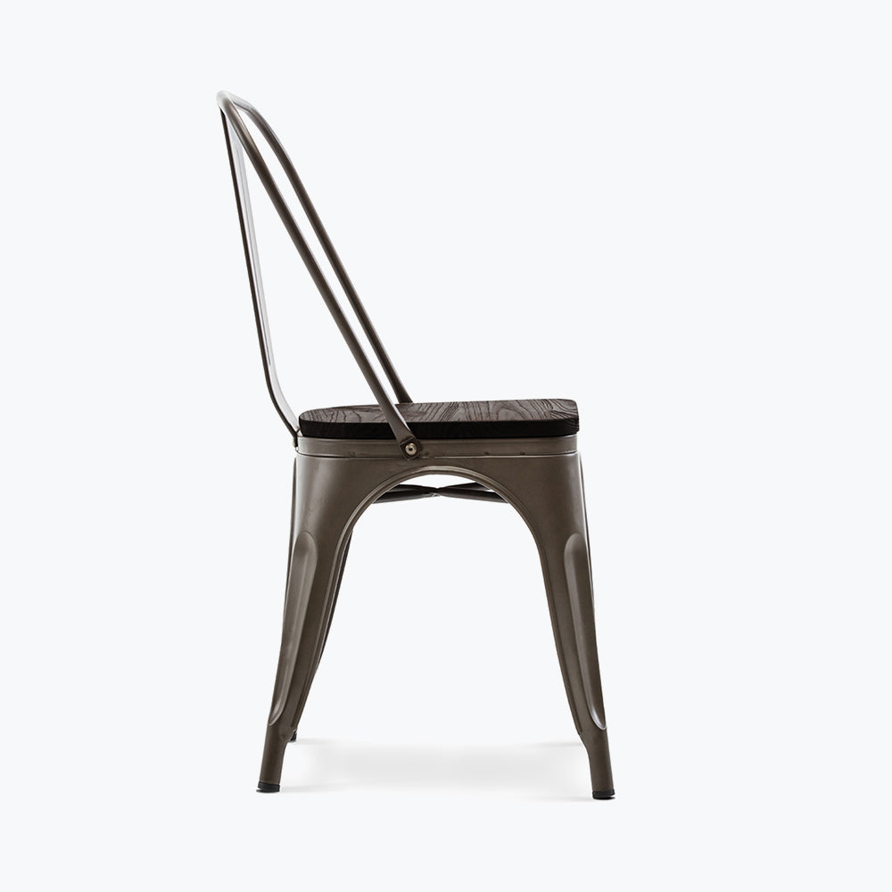 Alexander Dining Chair w/ Wood Seat (Set of 4)
