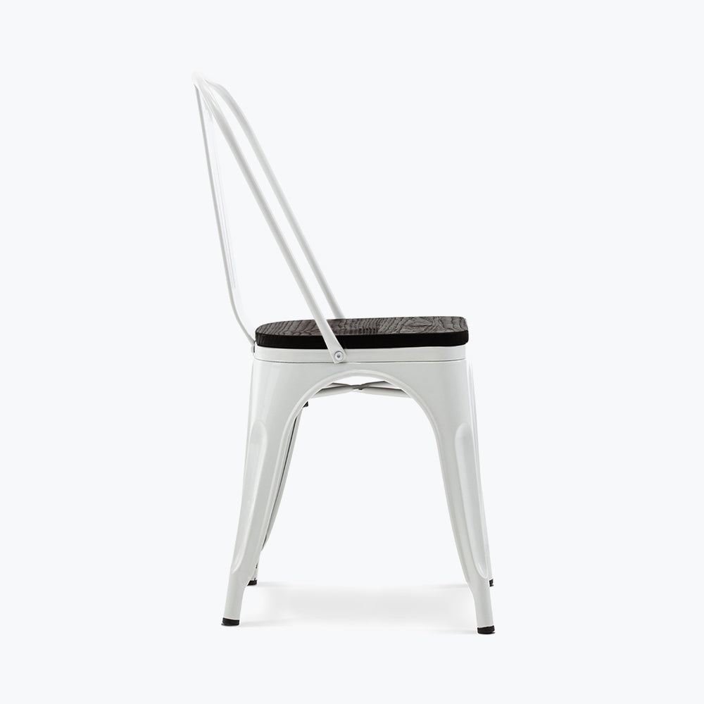 Alexander Dining Chair w/ Wood Seat (Set of 4)
