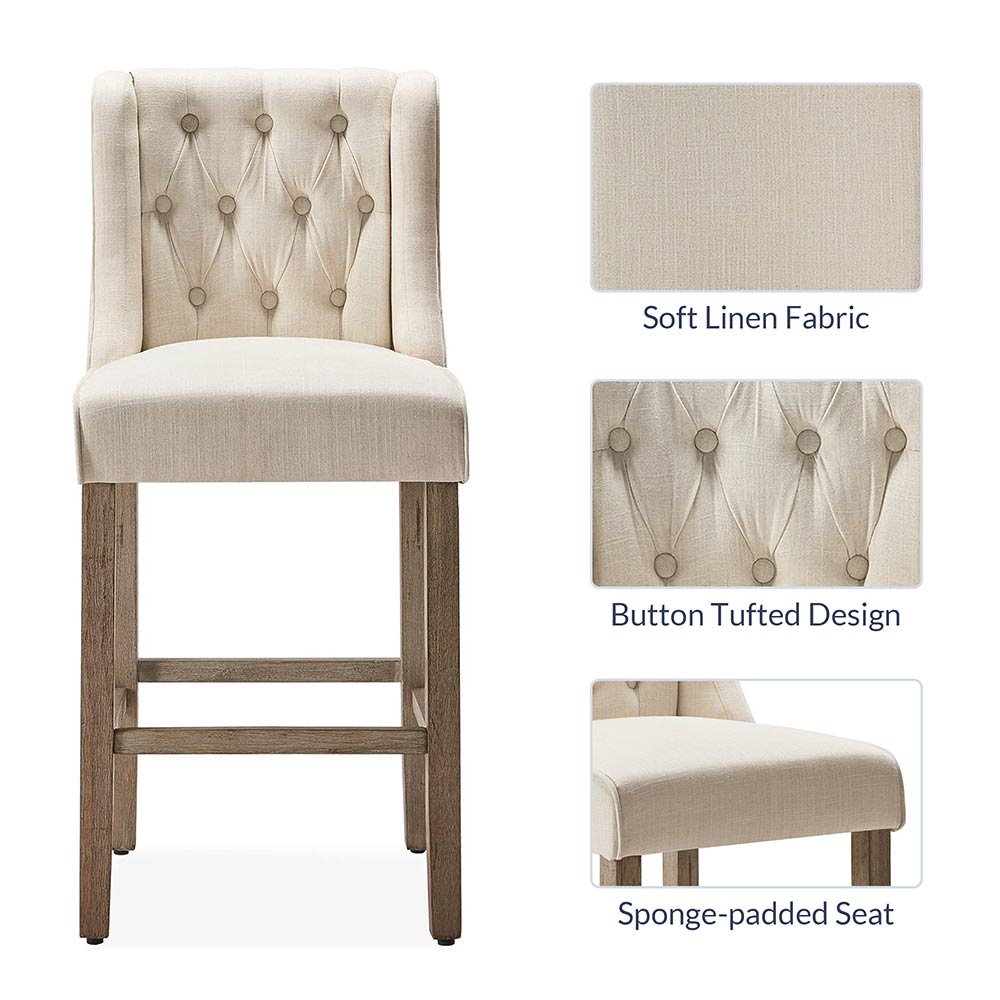 Calila Bar Stool (Set of 2)