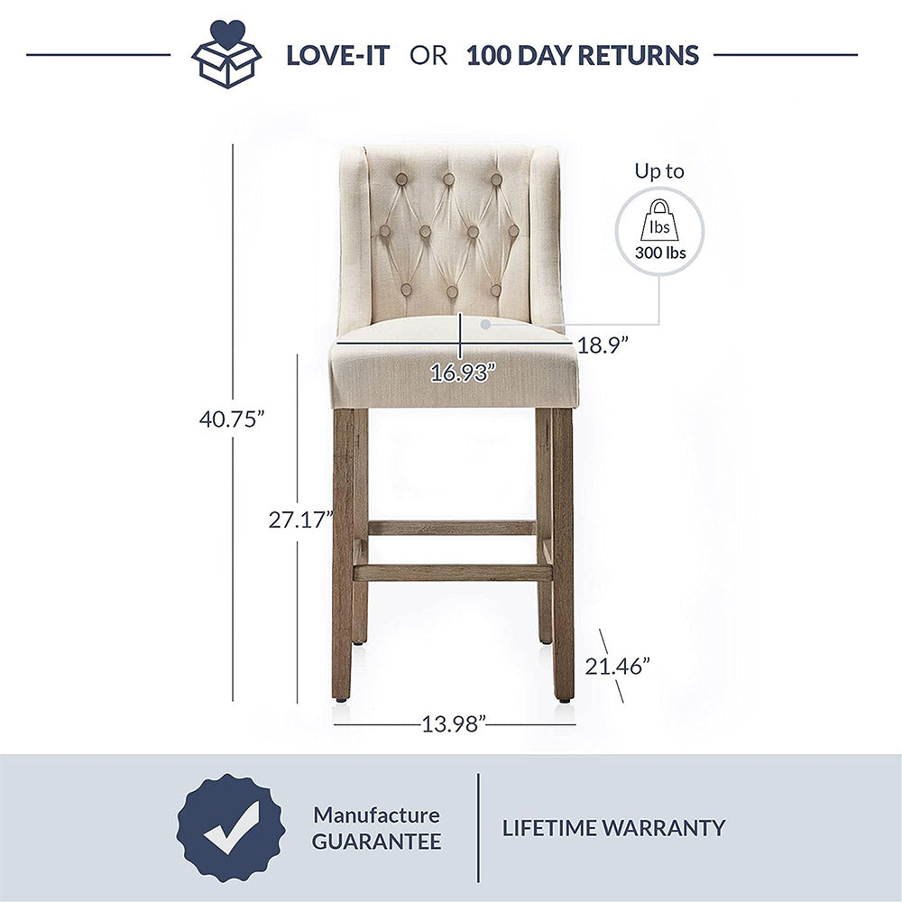 Calila Bar Stool (Set of 2)