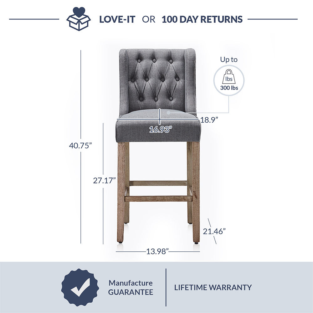 Calila Bar Stool (Set of 2)