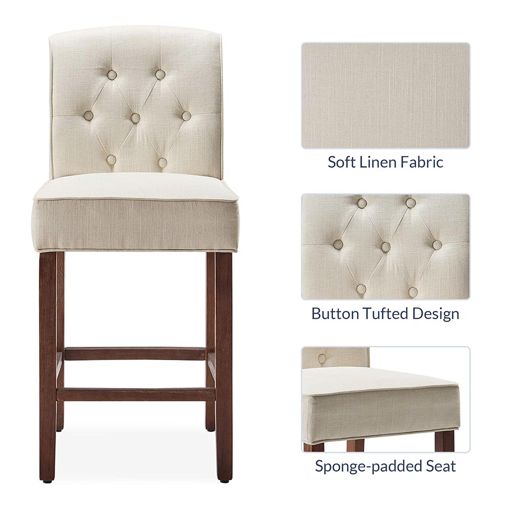 Calila Bar Stool (Set of 2)