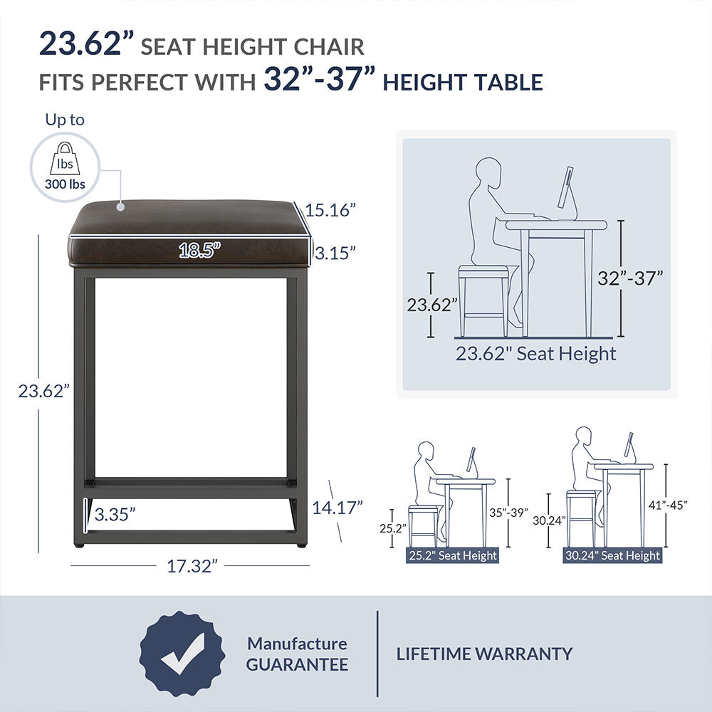24" Bar Stools (2)