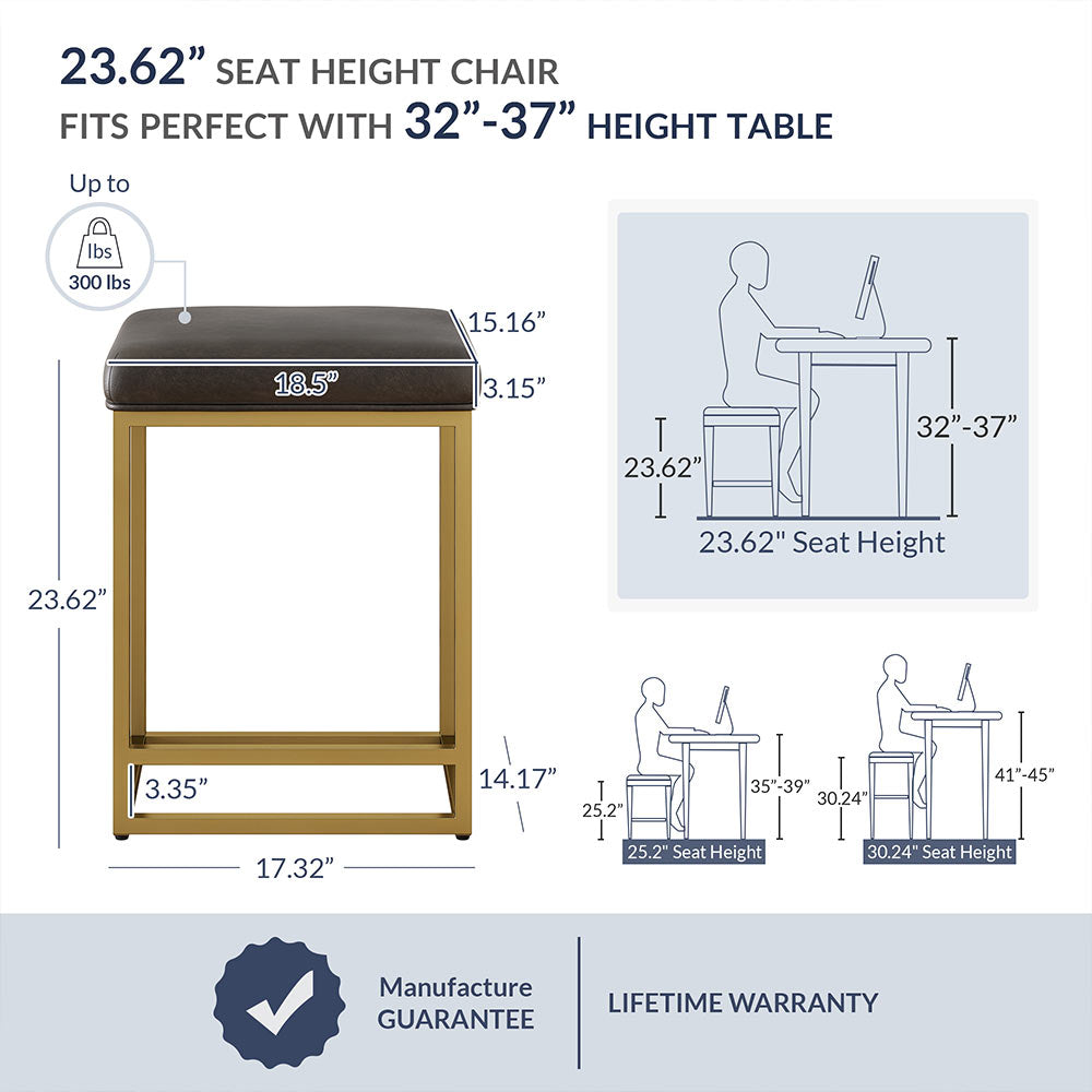 24" Bar Stools (4)