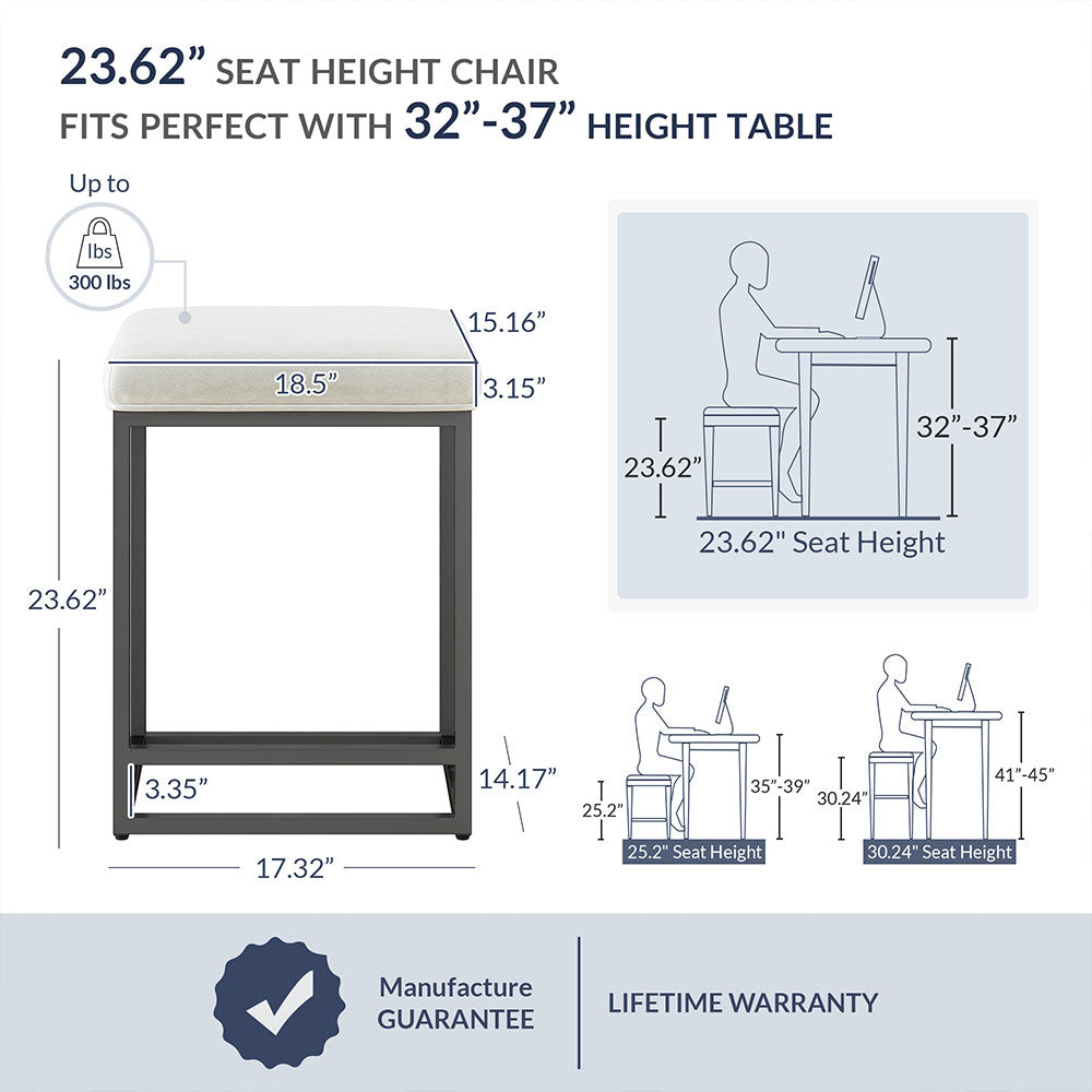 24" Bar Stools (4)