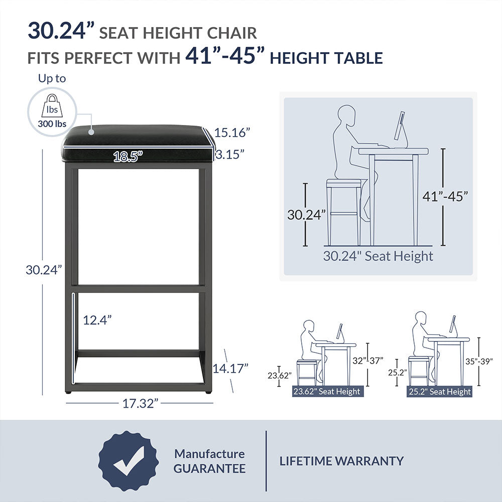 30" Bar Stools (2)