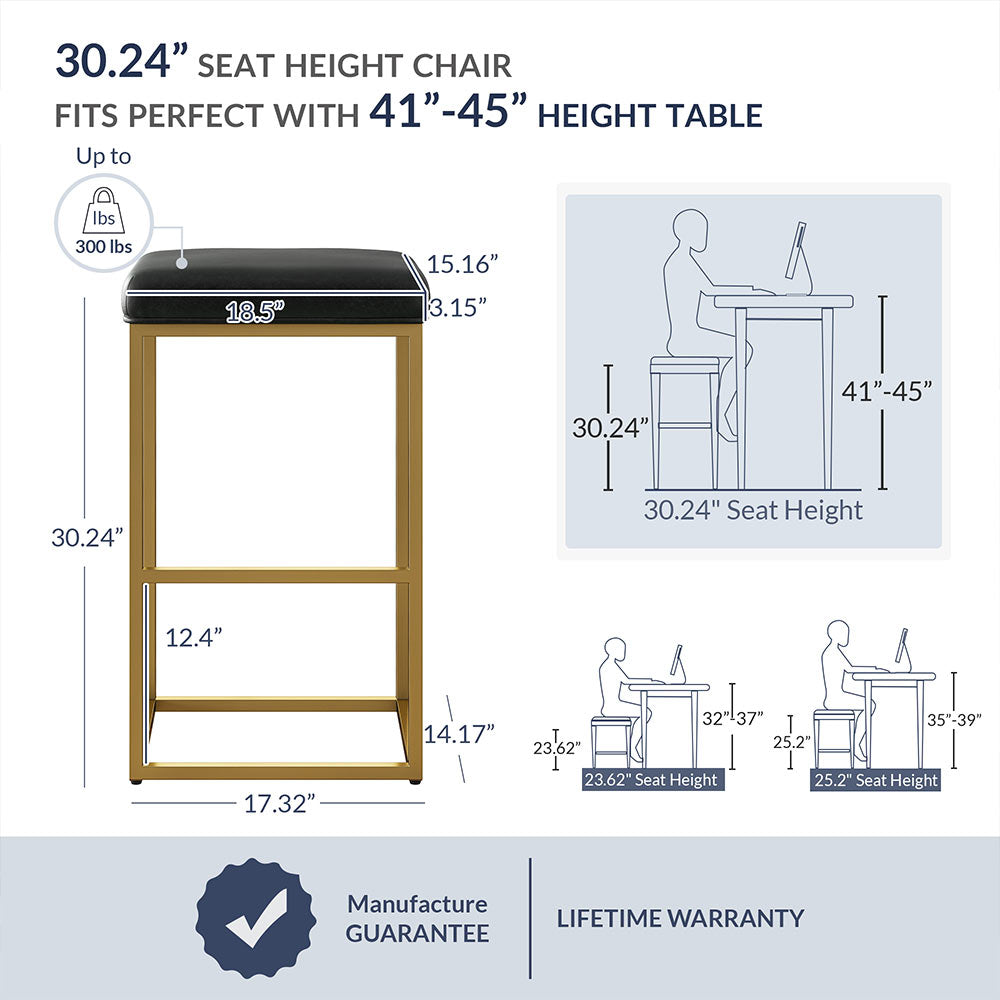 30" Bar Stools (2)
