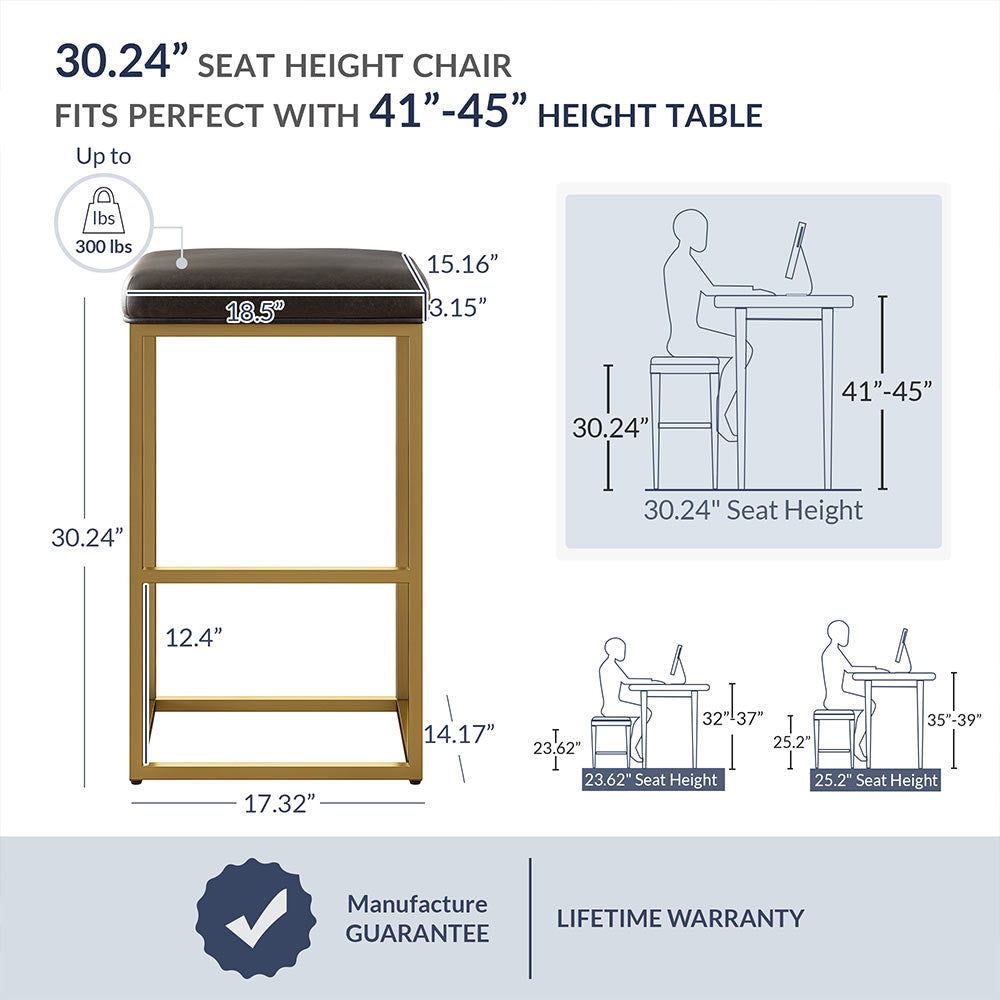 30" Bar Stools (2)