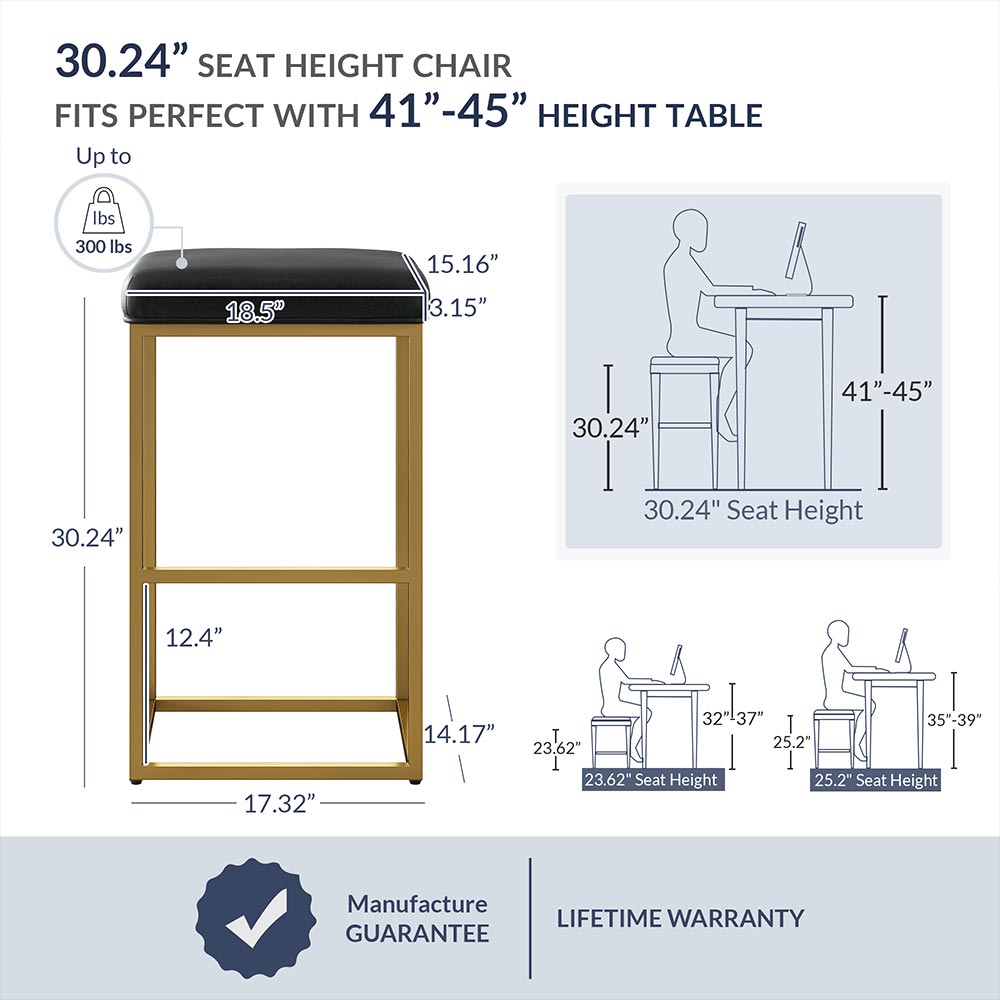 30" Bar Stools (4)