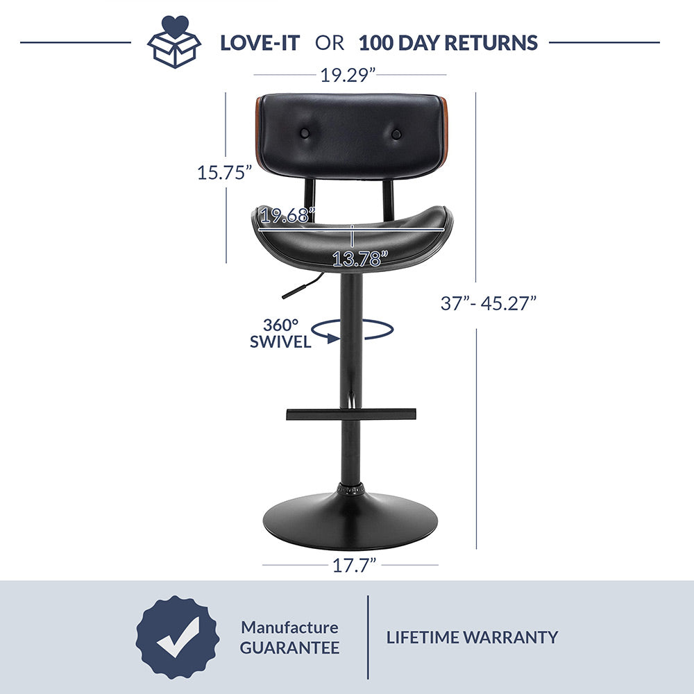 Avalon Tufted Bar Stool (Set of 2)