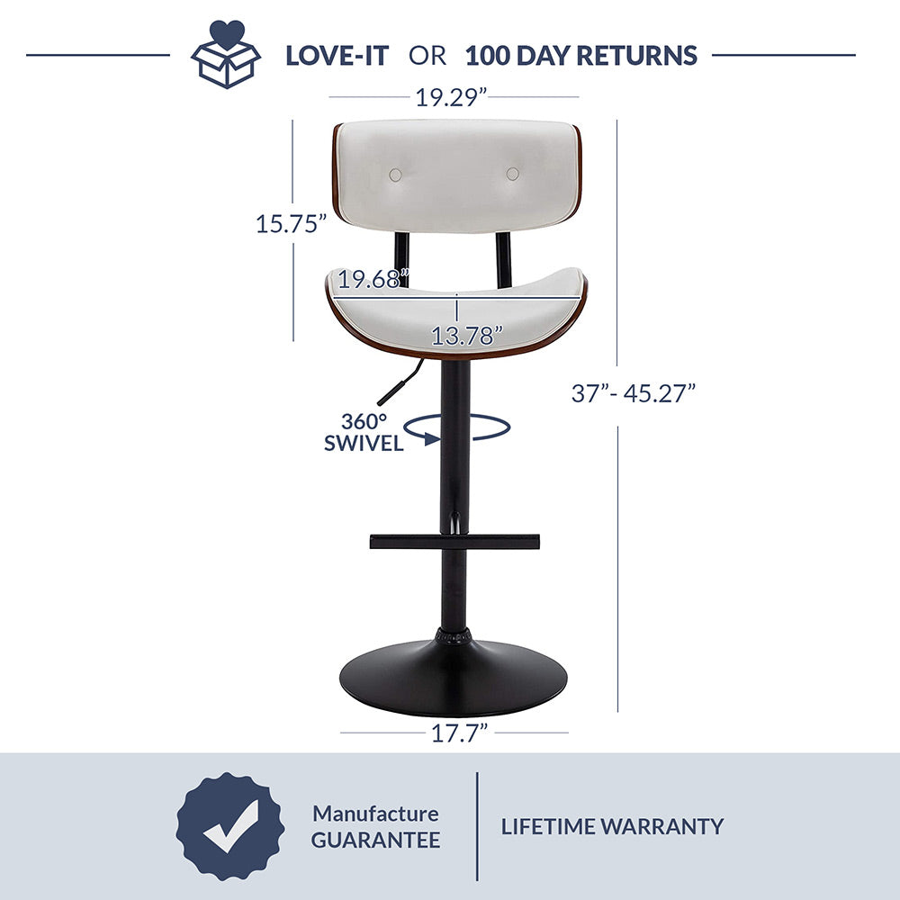 Avalon Tufted Bar Stool (Set of 2)
