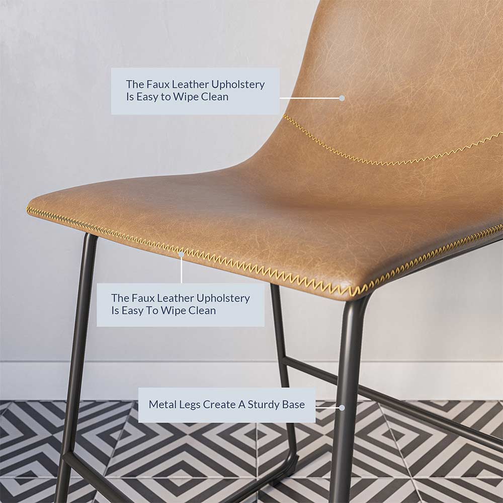 Zariah Counter Chair (Set of 2)