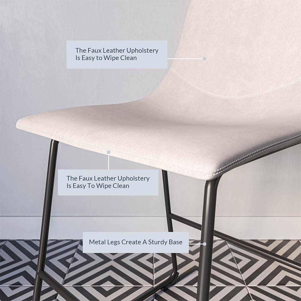 Zariah Counter Chair (Set of 2)