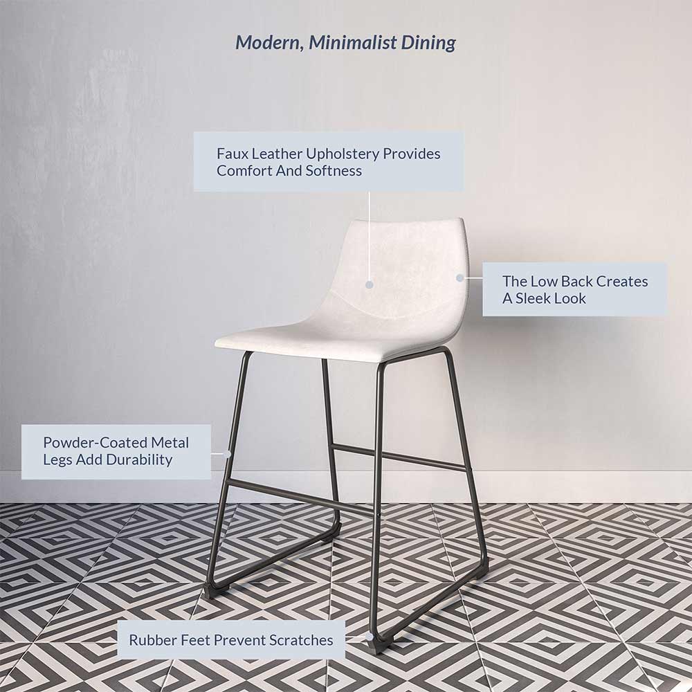 Zariah Counter Chair (Set of 2)
