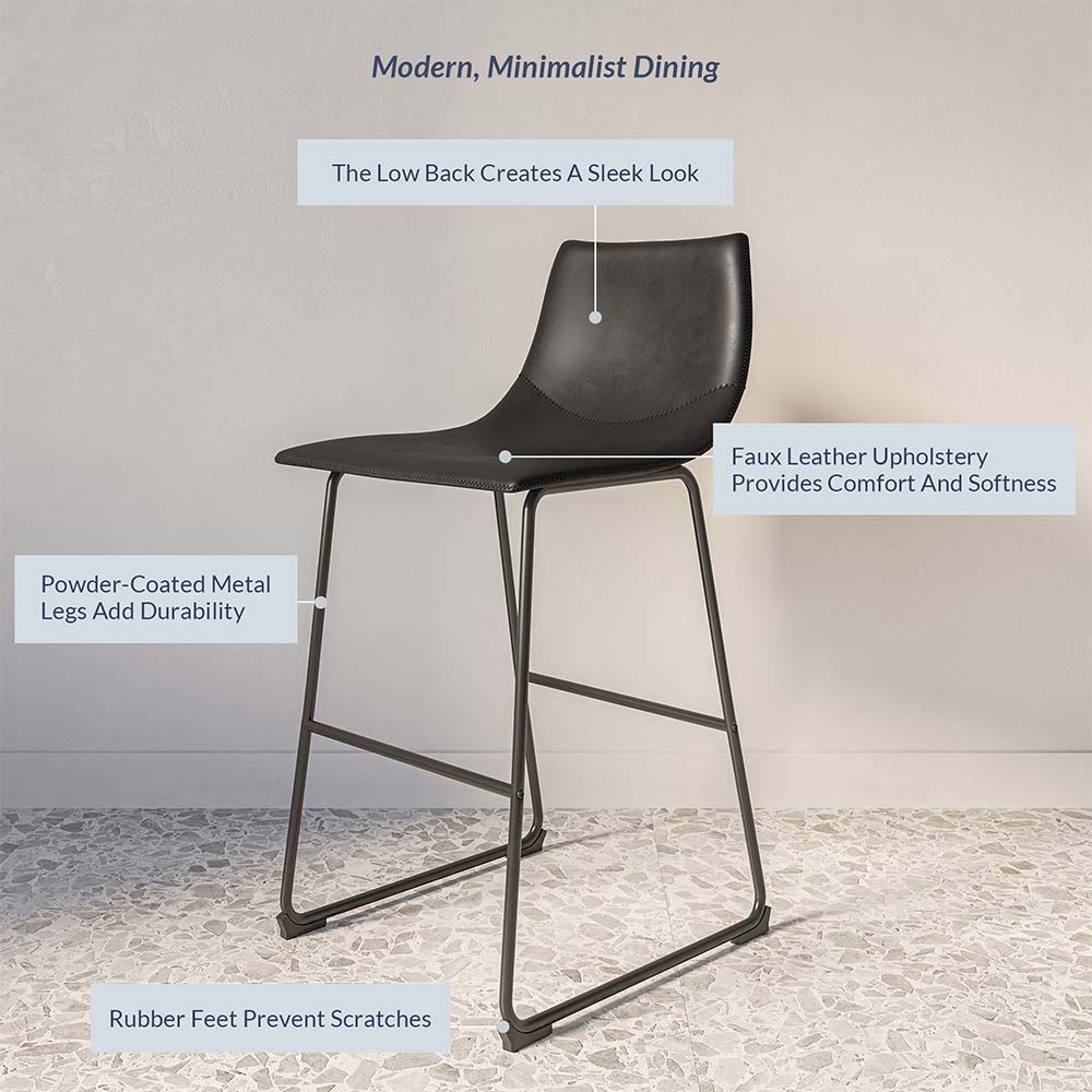 Zariah Counter Chair (Set of 2)