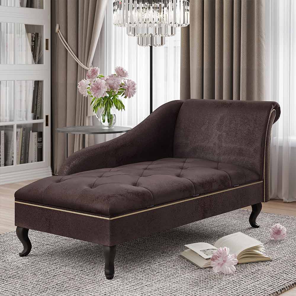 Memphis Velvet Chaise Lounge