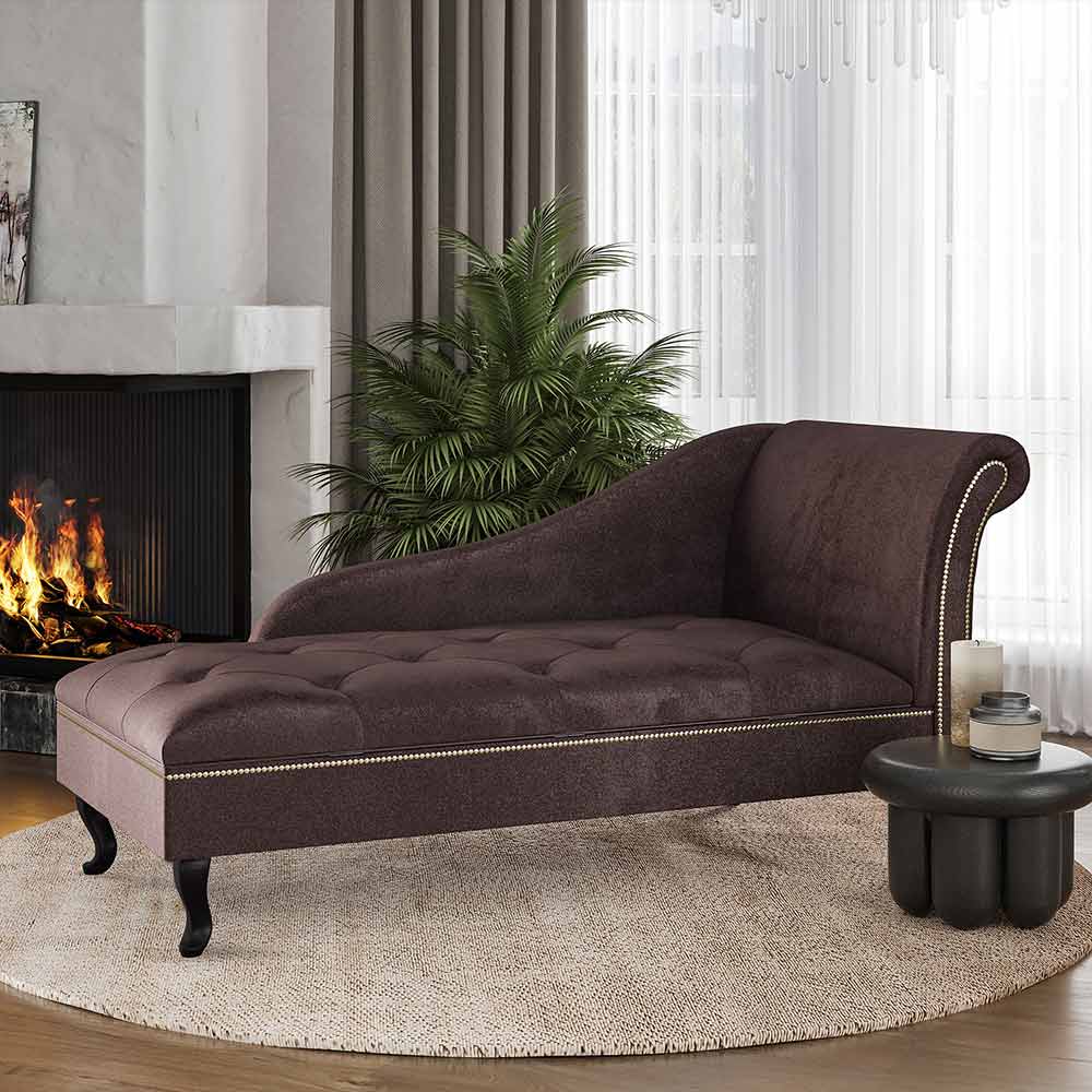 Memphis Velvet Chaise Lounge