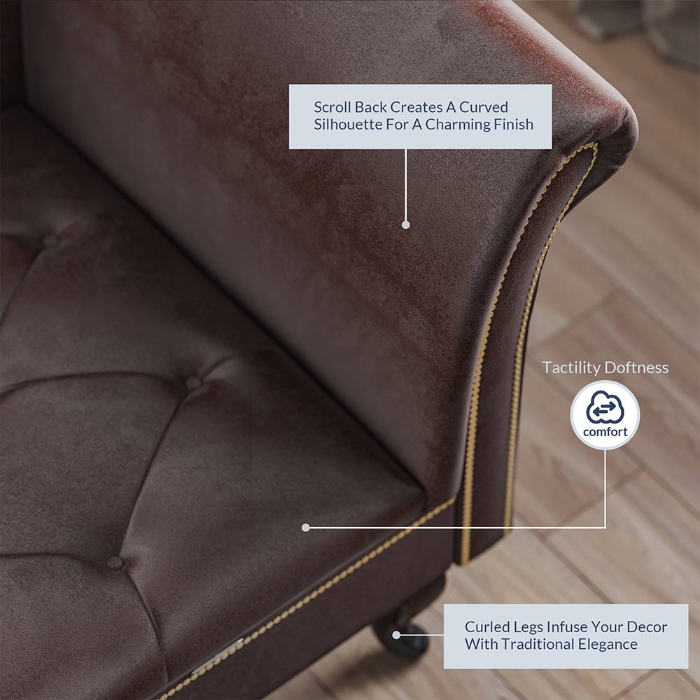 Memphis Velvet Chaise Lounge