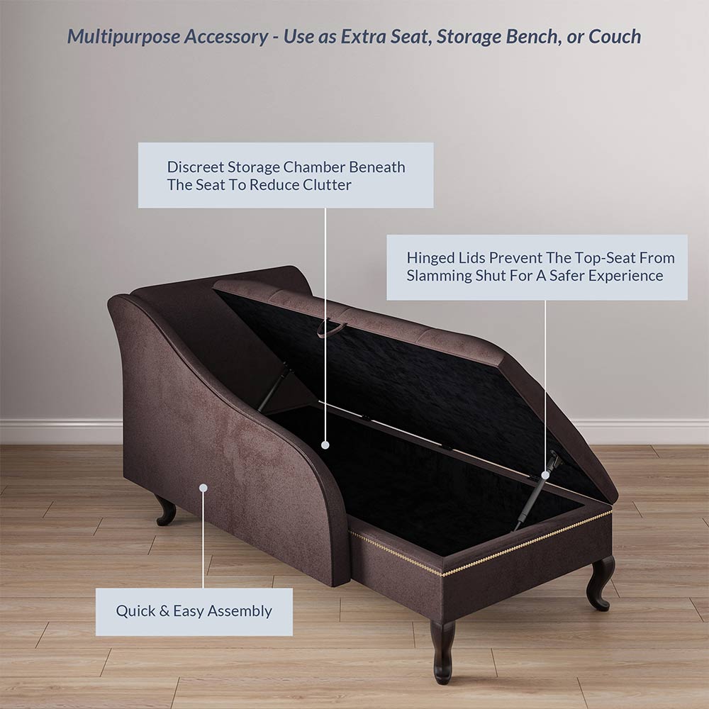 Memphis Velvet Chaise Lounge