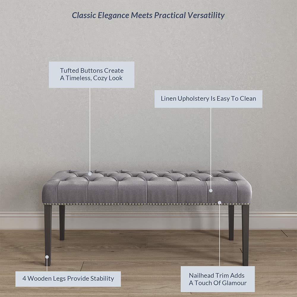 Milton Ottoman Bench