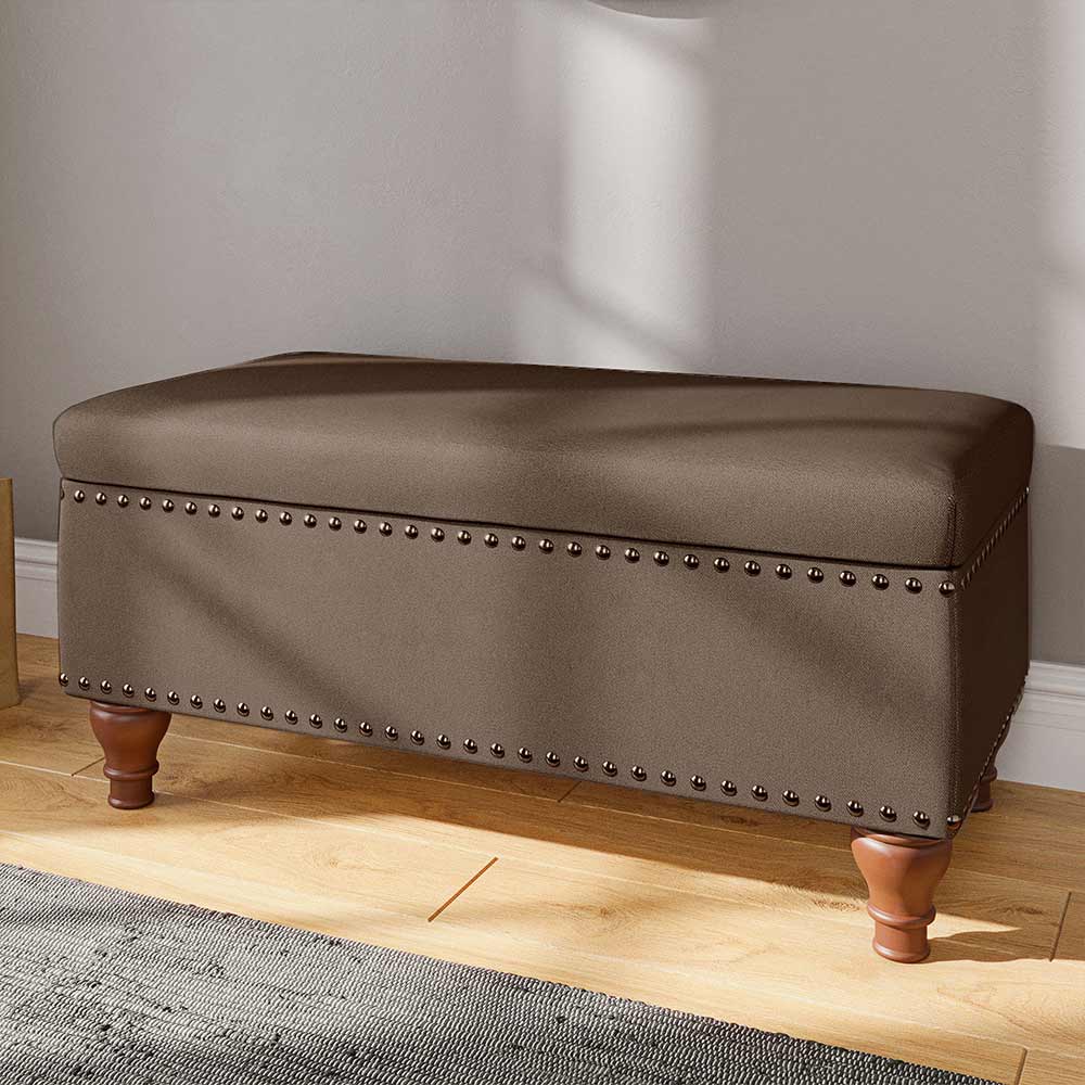 Quincy 35" Storage Ottoman Bench